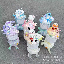 Load image into Gallery viewer, Cinnamoroll &amp; Kuromi Plush Bouquet - Cute Doll Gift for Girls &amp; Friends