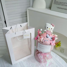 Load image into Gallery viewer, Cinnamoroll &amp; Kuromi Plush Bouquet - Cute Doll Gift for Girls &amp; Friends