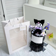 Load image into Gallery viewer, Cinnamoroll &amp; Kuromi Plush Bouquet - Cute Doll Gift for Girls &amp; Friends