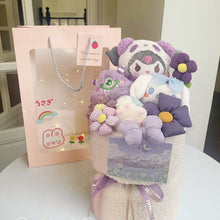 Load image into Gallery viewer, Cinnamoroll &amp; Kuromi Plush Bouquet - Cute Doll Gift for Girls &amp; Friends