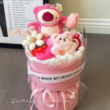 Load image into Gallery viewer, Cinnamoroll &amp; Kuromi Plush Bouquet - Cute Doll Gift for Girls &amp; Friends