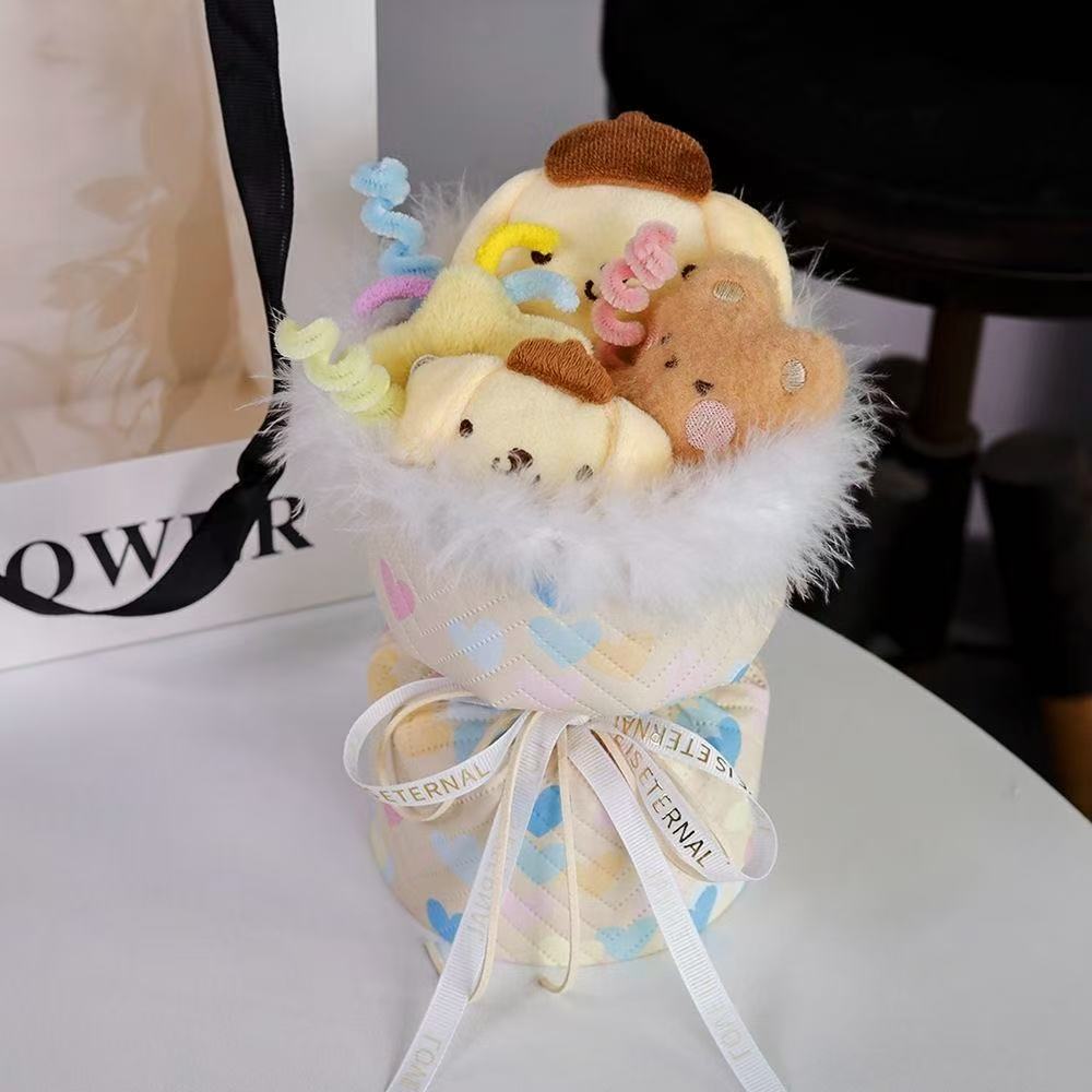 Plush Bouquet - Cinnamoroll & Kuromi Stuffed Animal Gift for Girls