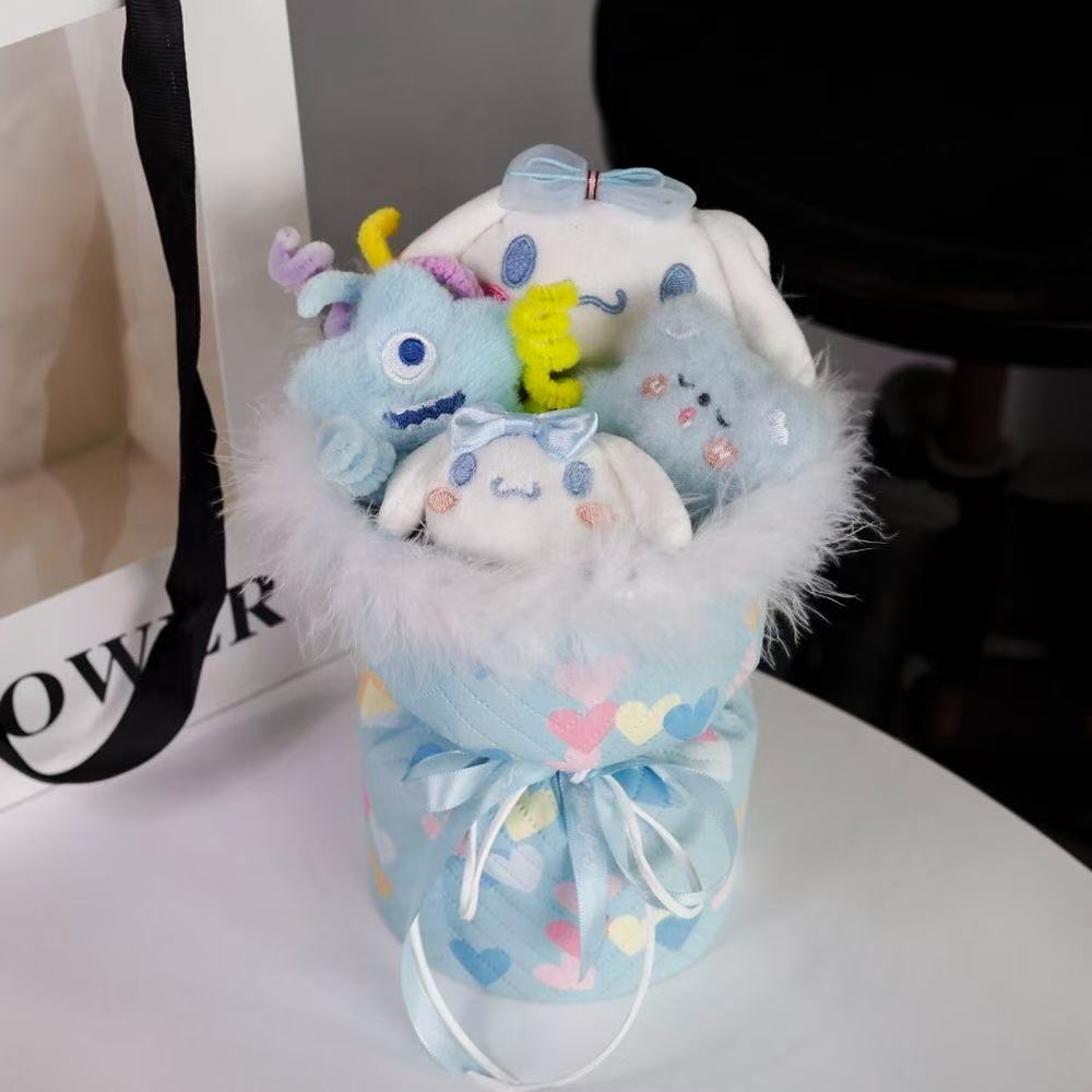 Plush Bouquet - Cinnamoroll & Kuromi Stuffed Animal Gift for Girls